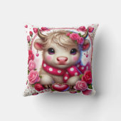 ラッシュバラハイランドカウバレンタイン クッション (裏面)