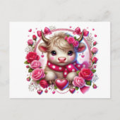 ラッシュバラハイランドカウバレンタイン シーズンポストカード (正面)