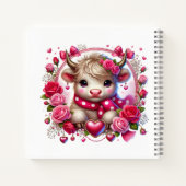 ラッシュバラハイランドカウバレンタイン ノートブック (裏面)