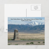 ラッシュバレー駅 ポストカード (正面/裏面)