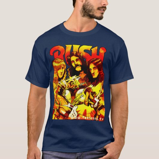ラッシュバンドの男友達 Tシャツ (正面)