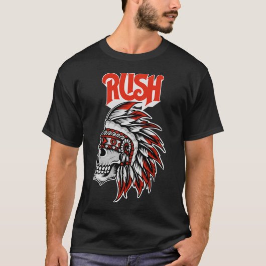 ラッシュバンド Tシャツ (正面)
