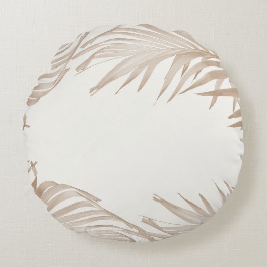 ラッシュパカリブのームコラージュ3 ラウンドクッション (正面)