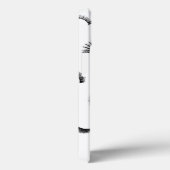 ラッシュパターンのラッシュサロン パーソナライズされた Case-Mate iPhoneケース (裏面 / 右)