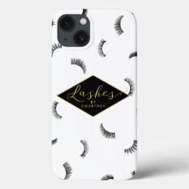 ラッシュパターンのラッシュサロン パーソナライズされた iPhone 13ケース