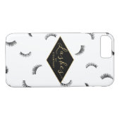 ラッシュパターンのラッシュサロン パーソナライズされた Case-Mate iPhoneケース (裏面(横))