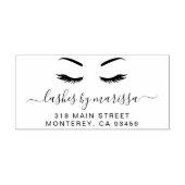 ラッシュビジネスシンプルミニマル差出人住所 セルフインキングスタンプ (デザイン)