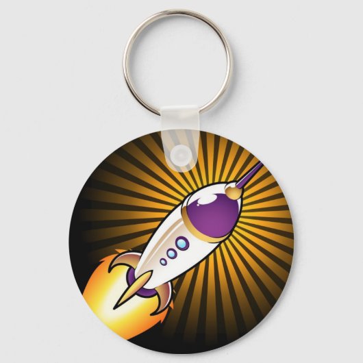 ラッシュビル産業ロケットキーチェーン#1 キーホルダー (正面)