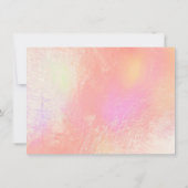 ラッシュピーチバラ金ゴールドメイクアップ証明書ギフト (裏面)