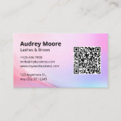 ラッシュブモダンーガーリーラッシュテック 名刺 (正面)