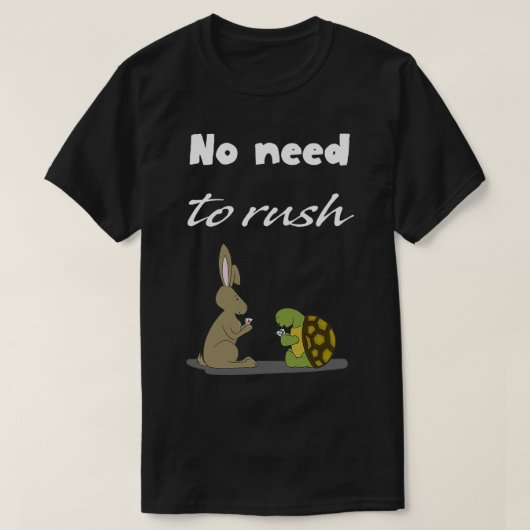 ラッシュブラックなし Tシャツ (デザイン正面)