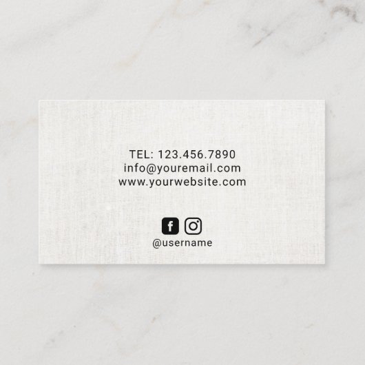 ラッシュブロウズウィンクアイヴィンテージフローラ美しいサロン 名刺 (裏面)