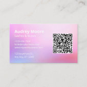 ラッシュブロウズラッシュテック 名刺 (正面)