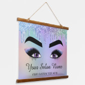 ラッシュブローグリッター美しい事業 吊り下げ型タペストリー (傾斜あり)