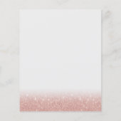 ラッシュブローズメイクアップアーティストバラ金ゴールド美しいサロン チラシ (裏面)