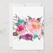 ラッシュブーケ結婚式招待状 招待状