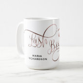 ラッシュボスメイクアップアイズラッシュバラ金ゴールド コーヒーマグカップ (正面左)