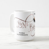 ラッシュボスメイクアップアイズラッシュバラ金ゴールド コーヒーマグカップ (正面左)