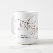 ラッシュボスメイクアップアイズラッシュバラ金ゴールド コーヒーマグカップ (正面左)