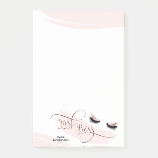 ラッシュボスメイクアップアイズラッシュバラ金ゴールド ポストイット (正面)