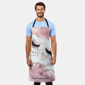 ラッシュボスメイクアップアイズラッシュ赤面ピンクTh エプロン (着用した状態)