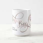 ラッシュボスメイクアップアイブロックスラッシュバラ金ゴールドフローラ コーヒーマグカップ (中央)