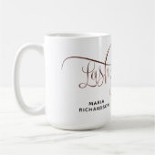 ラッシュボスラッシュアーティストアイブロラッシュバラ金ゴールド コーヒーマグカップ (左)