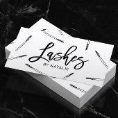 ラッシュメイクアップアーティストかわいいマスカラワンズサロン 名刺