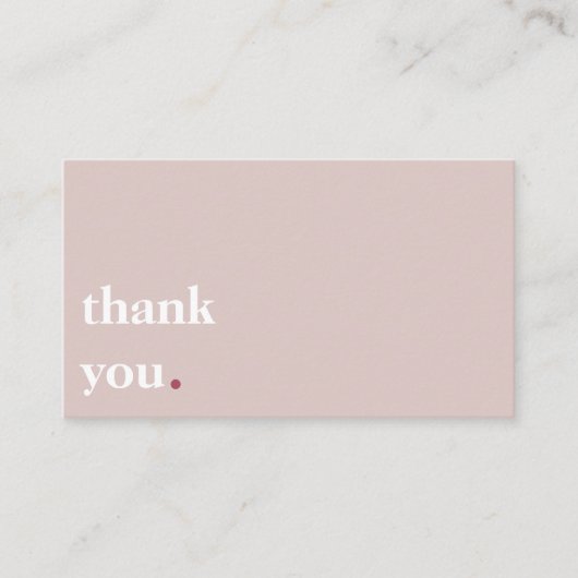 ラッシュメイクアップアーティストかわいいラッシュバーブロウズピンク 名刺 (正面)