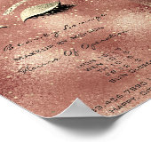 ラッシュメイクアップアーティストグリッター美しいサロンスキンルクス ポスター (角)