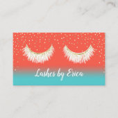 ラッシュメイクアップアーティストコーラル&ティール（緑がかった色）ロイヤリティ ロイヤリティカード (正面)