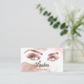 ラッシュメイクアップアーティストバラ金ゴールドマスカラブローズブシン 名刺 (スタンド正面)