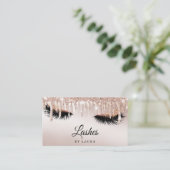 ラッシュメイクアップアーティストバラ金ゴールドマスカラブローズ 名刺 (スタンド正面)