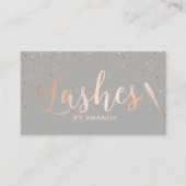 ラッシュメイクアップアーティストバラ金ゴールド&グレーロイヤリティ ロイヤリティカード (正面)