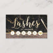 ラッシュメイクアップアーティストマモダンーブルカッパーロイヤリティ ロイヤリティカード (正面)