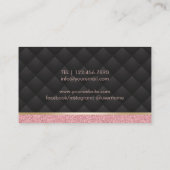 ラッシュメイクアップアーティストラグジュアリーアイドラッシュエクステンション 名刺 (裏面)