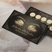 ラッシュメイクアップアーティストヴィンテージダマスクサロンロイヤリティ ロイヤリティカード