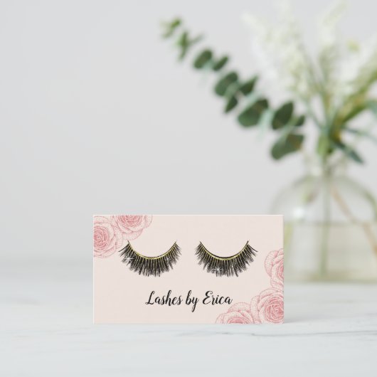 ラッシュメイクアップアーティストヴィンテージピンクフローラロイヤリティ ロイヤリティカード (スタンド正面)