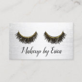 ラッシュメイクアップアーティスモダントシルバーサロンロイヤリティ ロイヤリティカード (正面)