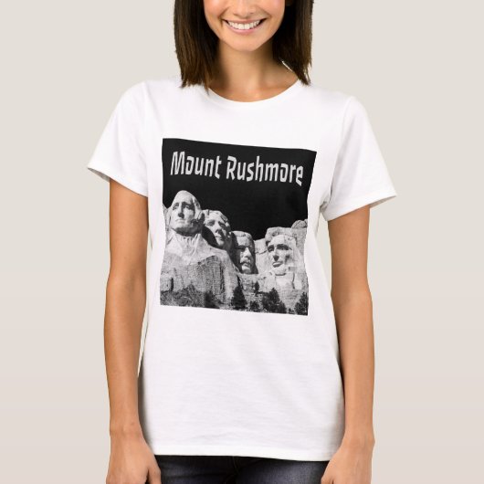 ラッシュモア国立記念公園 サウスダコタ州 Tシャツ (正面)