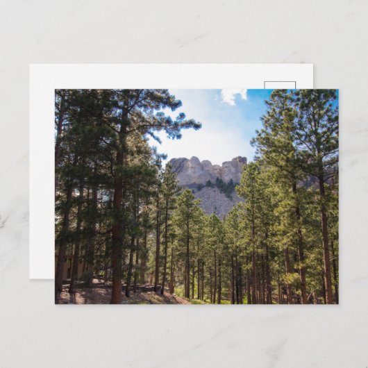 ラッシュモア山国立記念公園, サウスダコタ州 ポストカード (正面/裏面)