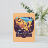 ラッシュモア山国立記念公園 ポストカード (スタンド正面)