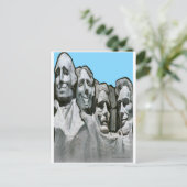 ラッシュモア山 ポストカード (スタンド正面)