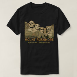 ラッシュモア山 Tシャツ