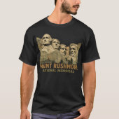 ラッシュモア山 Tシャツ (正面)