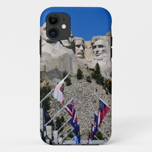 ラッシュモア カスタマイズ可能 フォト お土産 Case-Mate iPhoneケース (裏面)