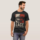ラッシュライン – グリット&スモークの中都市速度 Tシャツ (正面フル)