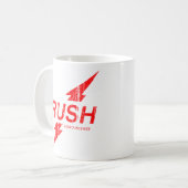 ラッシュレッド コーヒーマグカップ (正面左)