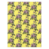 ラッシュヴィンテージラベンダーフローライエローテーブルクロス テーブルクロス (正面)