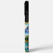 ラッシュ川によるバッファロー放牧 Case-Mate iPhoneケース (裏面 / 左)